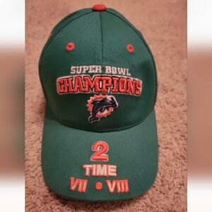DOLPHINS SUPER BOWL baseball hat cap YOUTH SIZE